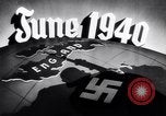 Image of Hitler planning invasion of England Paris France, 1940, second 44 stock footage video 65675031679