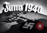 Image of Hitler planning invasion of England Paris France, 1940, second 47 stock footage video 65675031679