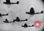 Image of Battle of Britain with RAF Spitfires United Kingdom, 1940, second 1 stock footage video 65675031683