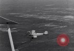Image of US Navy pilots practice hookups with USS Akron airship New Jersey United States USA, 1932, second 13 stock footage video 65675031710