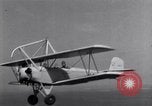 Image of US Navy pilots practice hookups with USS Akron airship New Jersey United States USA, 1932, second 20 stock footage video 65675031710