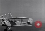 Image of US Navy pilots practice hookups with USS Akron airship New Jersey United States USA, 1932, second 21 stock footage video 65675031710