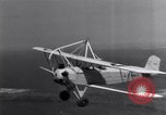 Image of US Navy pilots practice hookups with USS Akron airship New Jersey United States USA, 1932, second 28 stock footage video 65675031710