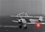 Image of US Navy pilots practice hookups with USS Akron airship New Jersey United States USA, 1932, second 32 stock footage video 65675031710