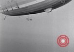 Image of US Navy pilots practice hookups with USS Akron airship New Jersey United States USA, 1932, second 35 stock footage video 65675031710
