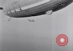 Image of US Navy pilots practice hookups with USS Akron airship New Jersey United States USA, 1932, second 36 stock footage video 65675031710