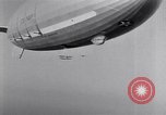 Image of US Navy pilots practice hookups with USS Akron airship New Jersey United States USA, 1932, second 38 stock footage video 65675031710