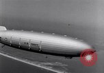 Image of US Navy pilots practice hookups with USS Akron airship New Jersey United States USA, 1932, second 61 stock footage video 65675031710