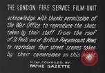 Image Nazi raid aérien incendiaires London England Royaume-Uni, 1940, de la seconde 20 séquences d'archives historiques vidéo 65675031712