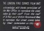 Image Nazi raid aérien incendiaires London England Royaume-Uni, 1940, de la seconde 22 séquences d'archives historiques vidéo 65675031712