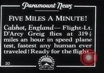 Standbild Lieutenant D'Arcy Greig Calshot Southampton, 1929, aus Sekunde 6 historischem Filmmaterial Videoclip 65675031721