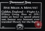 Standbild Lieutenant D'Arcy Greig Calshot Southampton, 1929, aus Sekunde 9 historischem Filmmaterial Videoclip 65675031721