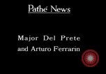 Standbild Arturo Ferrarin Rom Italien, 1928, aus Sekunde 13 historischem Filmmaterial Videoclip 65675031722