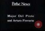 Standbild Arturo Ferrarin Rom Italien, 1928, aus Sekunde 15 historischem Filmmaterial Videoclip 65675031722