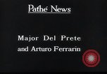 Standbild Arturo Ferrarin Rom Italien, 1928, aus Sekunde 18 historischem Filmmaterial Videoclip 65675031722