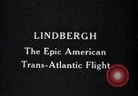 Standbild Captain Charles Lindbergh ein United States USA, 1928, aus Sekunde 4 historischem Filmmaterial Videoclip 65675031734