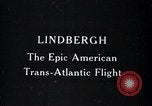 Standbild Captain Charles Lindbergh ein United States USA, 1928, aus Sekunde 6 historischem Filmmaterial Videoclip 65675031734