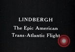 Standbild Captain Charles Lindbergh ein United States USA, 1928, aus Sekunde 7 historischem Filmmaterial Videoclip 65675031734