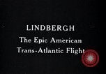 Standbild Captain Charles Lindbergh ein United States USA, 1928, aus Sekunde 8 historischem Filmmaterial Videoclip 65675031734