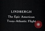 Standbild Captain Charles Lindbergh ein United States USA, 1928, aus Sekunde 9 historischem Filmmaterial Videoclip 65675031734