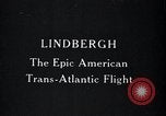 Standbild Captain Charles Lindbergh ein United States USA, 1928, aus Sekunde 10 historischem Filmmaterial Videoclip 65675031734