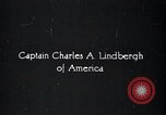 Standbild Captain Charles Lindbergh ein United States USA, 1928, aus Sekunde 21 historischem Filmmaterial Videoclip 65675031734