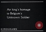 Image of Colonel Charles A Lindbergh Antwerp Belgium, 1928, second 38 stock footage video 65675031735