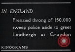 Image of Colonel Charles A Lindbergh Antwerp Belgium, 1928, second 59 stock footage video 65675031735