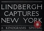 Image Charles UNE Lindbergh célébration New York City USA, 1927, de la seconde 4 séquences d'archives historiques vidéo 65675031737