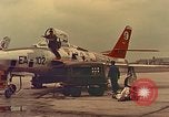 Standbild RF-84F Thunderflash Berlin Deutschland, 1959, aus Sekunde 33 historischem Filmmaterial Videoclip 65675031748