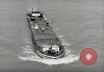 Image of river barge Mainz Germany, 1954, second 10 stock footage video 65675031776