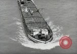Image of river barge Mainz Germany, 1954, second 13 stock footage video 65675031776