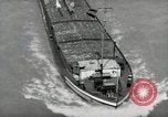 Image of river barge Mainz Germany, 1954, second 16 stock footage video 65675031776