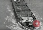 Image of river barge Mainz Germany, 1954, second 17 stock footage video 65675031776
