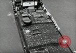 Image of river barge Mainz Germany, 1954, second 27 stock footage video 65675031776