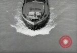 Image of river barge Mainz Germany, 1954, second 39 stock footage video 65675031776