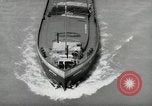 Image of river barge Mainz Germany, 1954, second 41 stock footage video 65675031776
