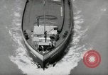 Image of river barge Mainz Germany, 1954, second 43 stock footage video 65675031776