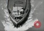 Image of river barge Mainz Germany, 1954, second 44 stock footage video 65675031776