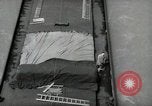 Image of river barge Mainz Germany, 1954, second 51 stock footage video 65675031776