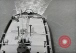 Image of river barge Mainz Germany, 1954, second 61 stock footage video 65675031776