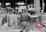 Image of construction Wiesbaden Germany, 1954, second 53 stock footage video 65675031779