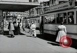 Image of German people Frankfurt Germany, 1954, second 10 stock footage video 65675031780