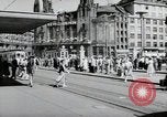 Image of German people Frankfurt Germany, 1954, second 29 stock footage video 65675031780