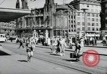 Image of German people Frankfurt Germany, 1954, second 31 stock footage video 65675031780