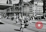 Image of German people Frankfurt Germany, 1954, second 32 stock footage video 65675031780
