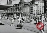 Image of German people Frankfurt Germany, 1954, second 33 stock footage video 65675031780
