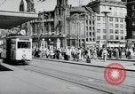 Image of German people Frankfurt Germany, 1954, second 38 stock footage video 65675031780
