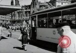 Image of German people Frankfurt Germany, 1954, second 49 stock footage video 65675031780