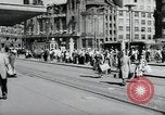 Image of German people Frankfurt Germany, 1954, second 53 stock footage video 65675031780